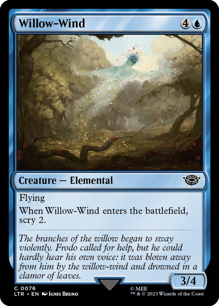 Willow-Wind (76) [LTR] - MTG Single