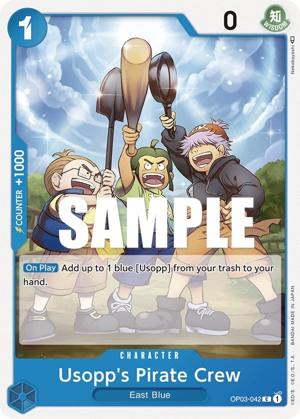 Usopp’s Pirate Crew (3042) (OP03) - One Piece Card Game Single