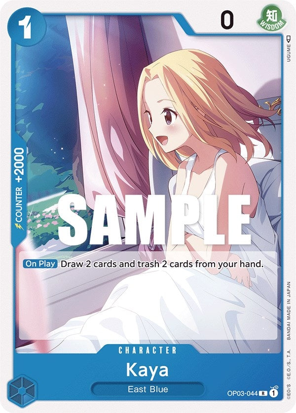 Kaya (3044) (OP03) - One Piece Card Game Single