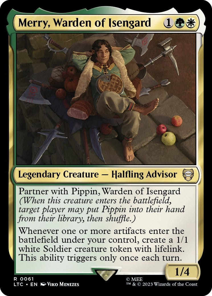Merry Warden of Isengard (61) [LTC] - MTG Single