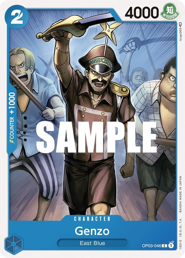 Genzo (3046) (OP03) - One Piece Card Game Single