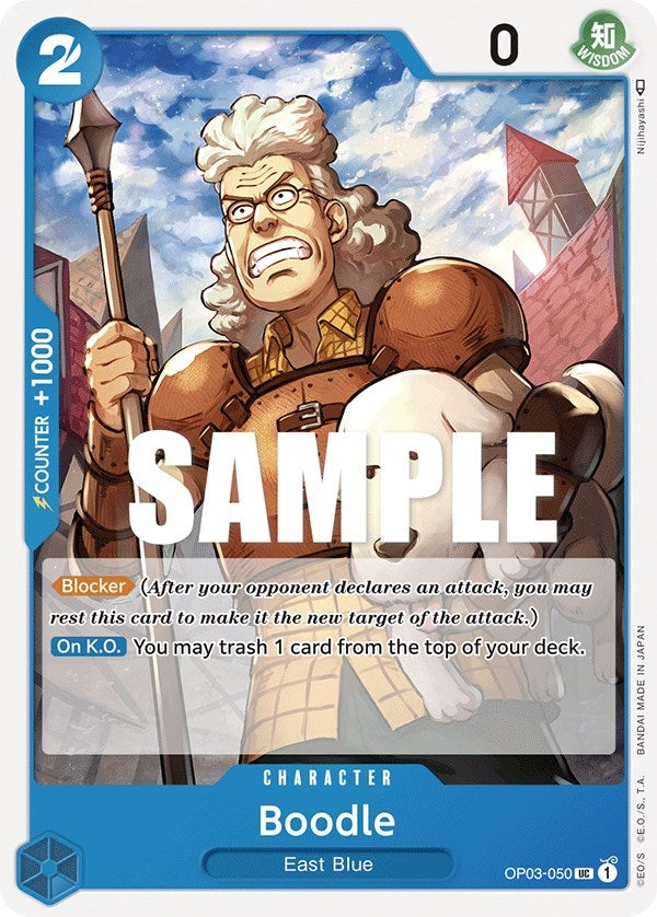 Boodle (3050) (OP03) - One Piece Card Game Single