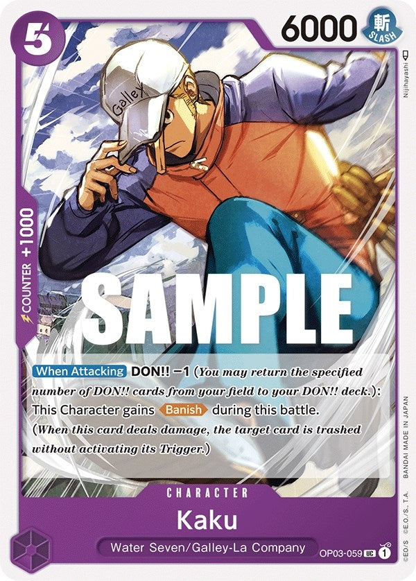 Kaku (059) (3059) (OP03) - One Piece Card Game Single