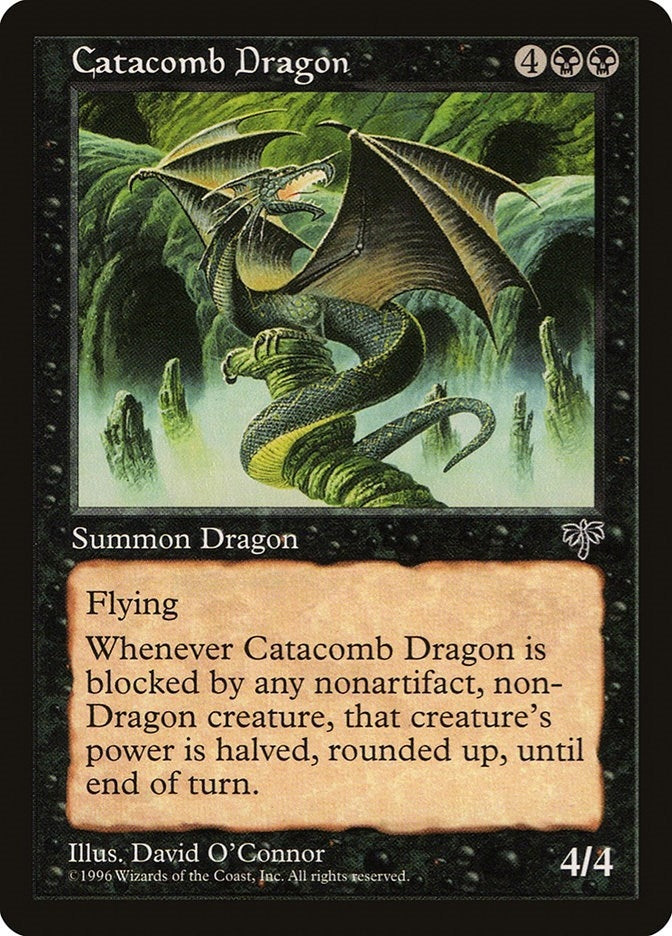 Catacomb Dragon [MIR] - MTG Single