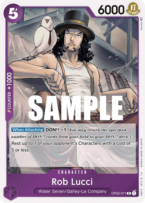 Rob Lucci (071) (3071) (OP03) - One Piece Card Game Single