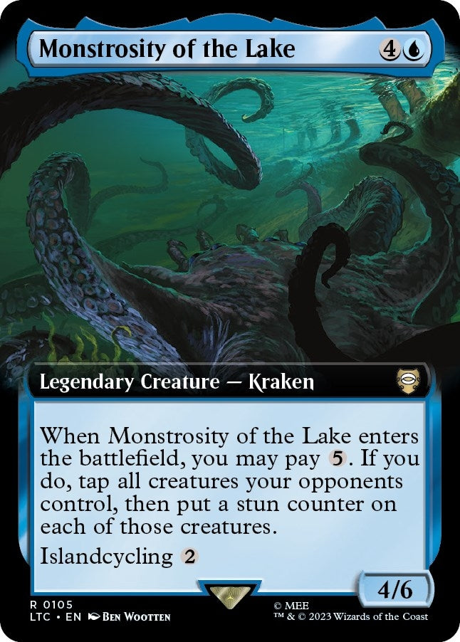 Monstrosity of the Lake (Extended Art) (105) [LTC] - MTG Single