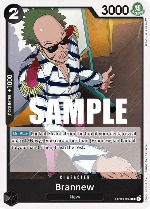 Brannew (3089) (OP03) - One Piece Card Game Single