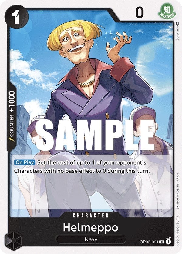 Helmeppo (3091) (OP03) - One Piece Card Game Single