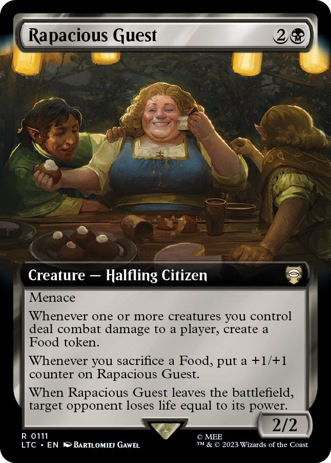 Rapacious Guest (Extended Art) (111) [LTC] - MTG Single