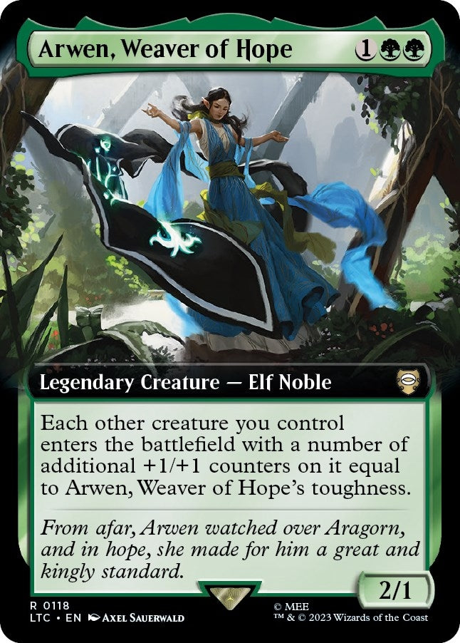 Arwen Weaver of Hope (Extended Art) (118) [LTC] - MTG Single