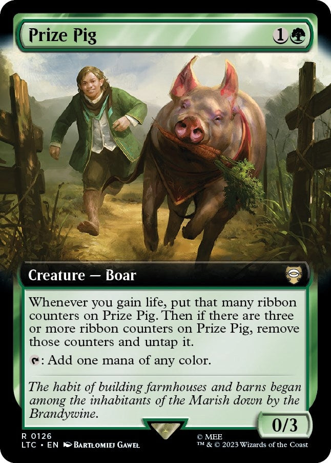 Prize Pig (Extended Art) (126) [LTC] - MTG Single