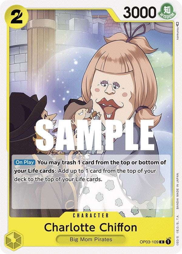 Charlotte Chiffon (3109) (OP03) - One Piece Card Game Single
