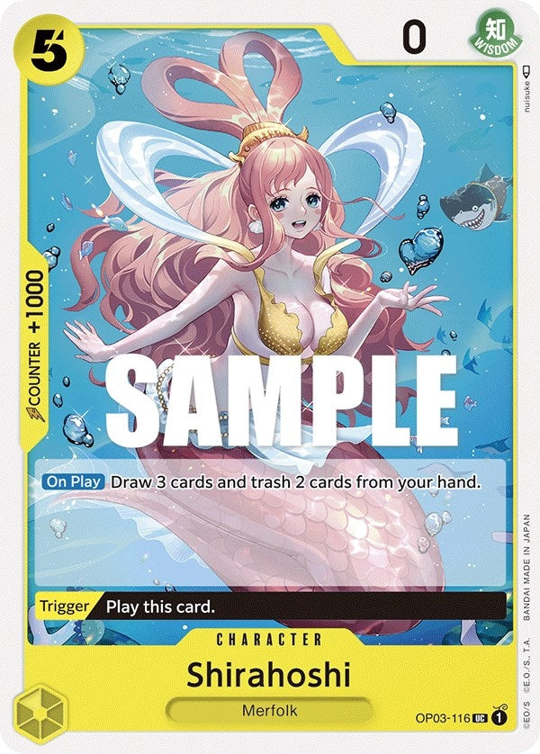 Shirahoshi (3116) (OP03) - One Piece Card Game Single