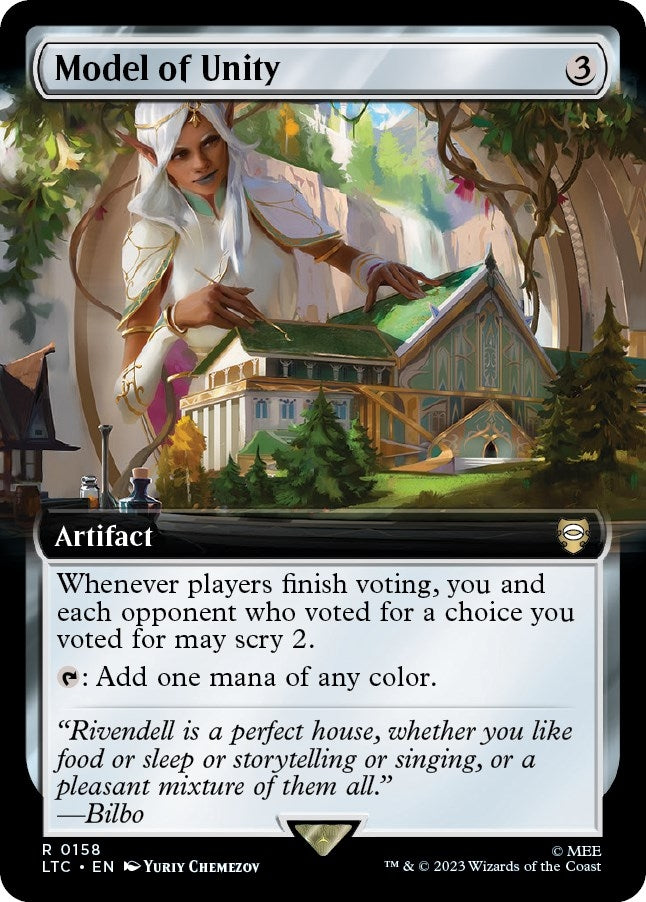 Model of Unity (Extended Art) (158) [LTC] - MTG Single
