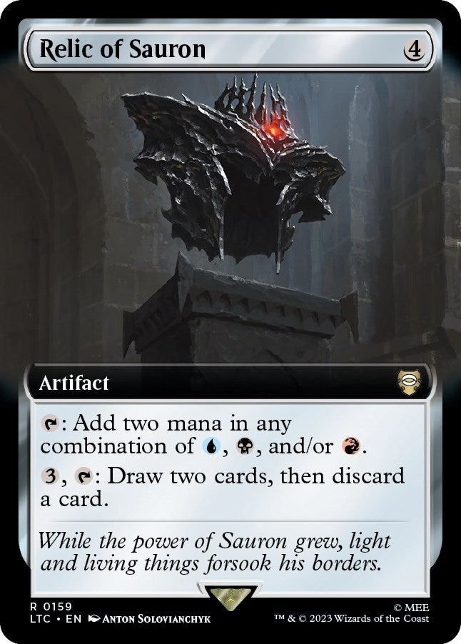 Relic of Sauron (Extended Art) (159) [LTC] - MTG Single