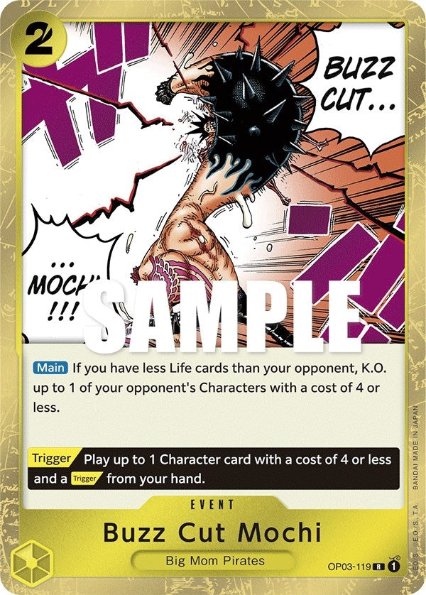 Buzz Cut Mochi (3119) (OP03) - One Piece Card Game Single