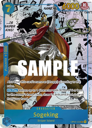 Sogeking (Alternate Art) (Manga) (3122) (OP03) - One Piece Card Game Single