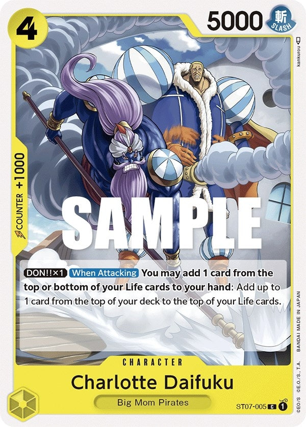 Charlotte Daifuku (7005) (ST-07) - One Piece Card Game Single