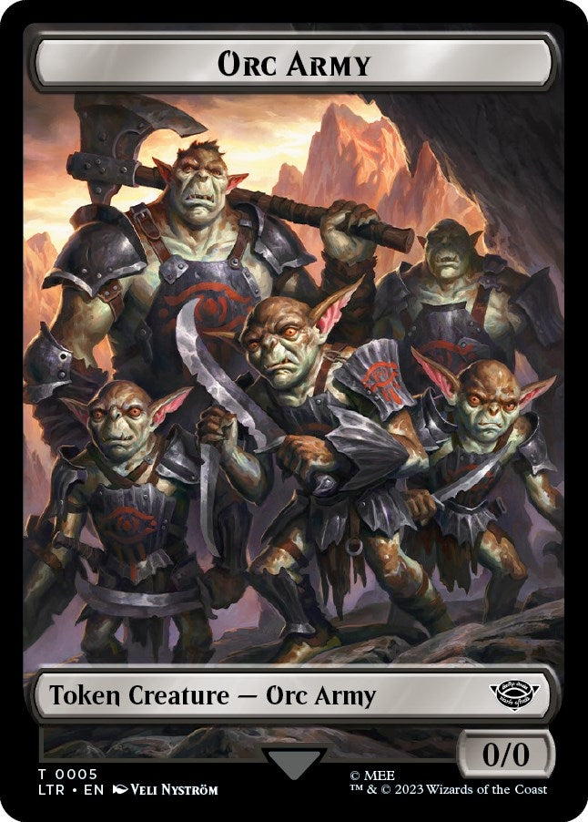 Orc Army Token (0005) (0) [LTR] - MTG Single