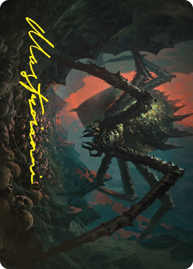 Shelob Child of Ungoliant Art Card (Gold-Stamped Signature) (23) [ASLTR] - MTG Single