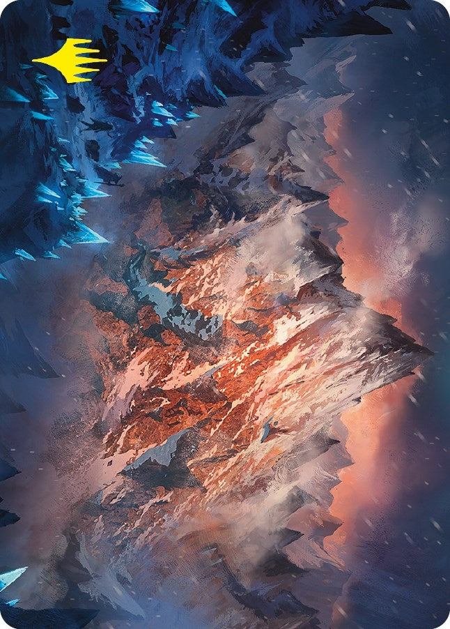 Mountain Art Card (Gold-Stamped Signature) (31) [ASLTR] - MTG Single