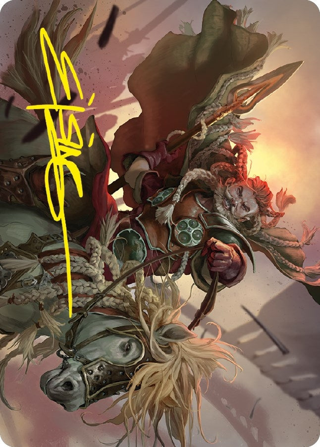 Eomer of the Riddermark Art Card (Gold-Stamped Signature) (9) [ASLTR] - MTG Single