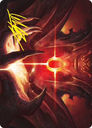 Sol Ring Art Card (Gold-Stamped Signature) (76) [ASLTR] - MTG Single