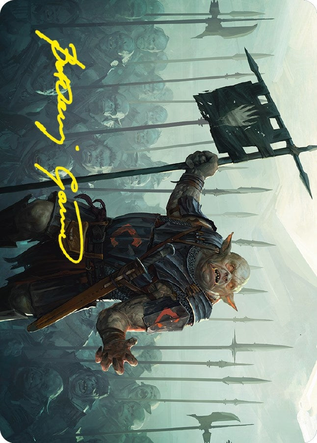 Ugluk of the White Hand Art Card (Gold-Stamped Signature) (27) [ASLTR] - MTG Single