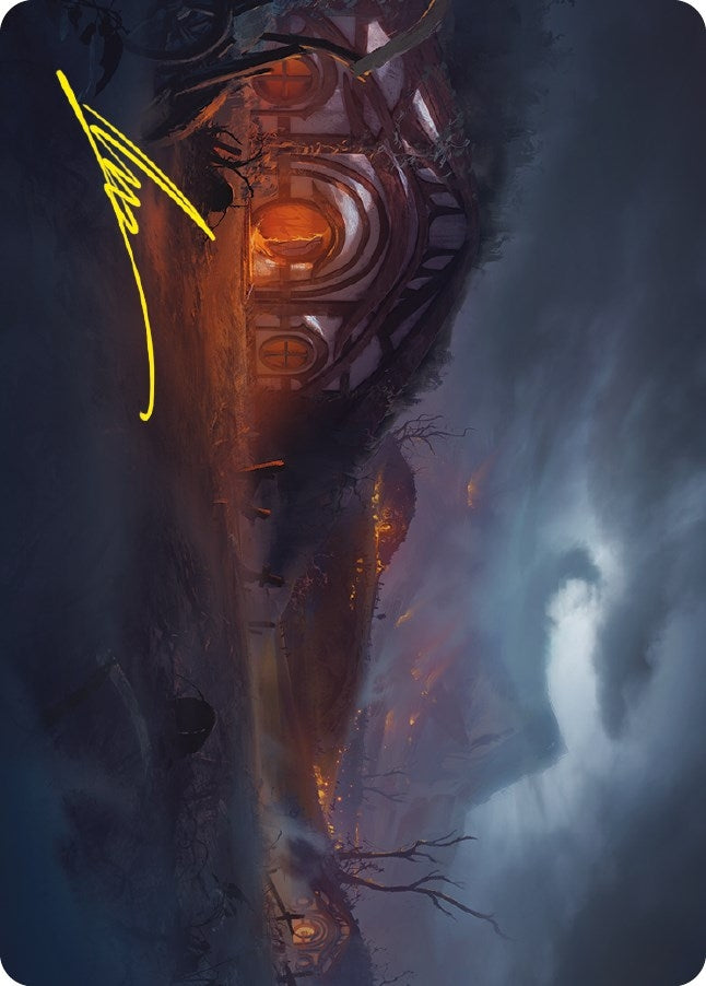 Field of Ruin Art Card (Gold-Stamped Signature) (77) [ASLTR] - MTG Single