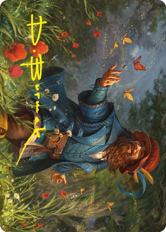 Tom Bombadil Art Card (Gold-Stamped Signature) (26) [ASLTR] - MTG Single