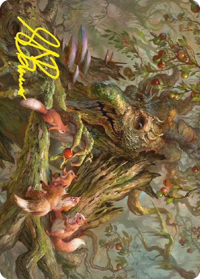 Generous Ent Art Card (Gold-Stamped Signature) (11) [ASLTR] - MTG Single