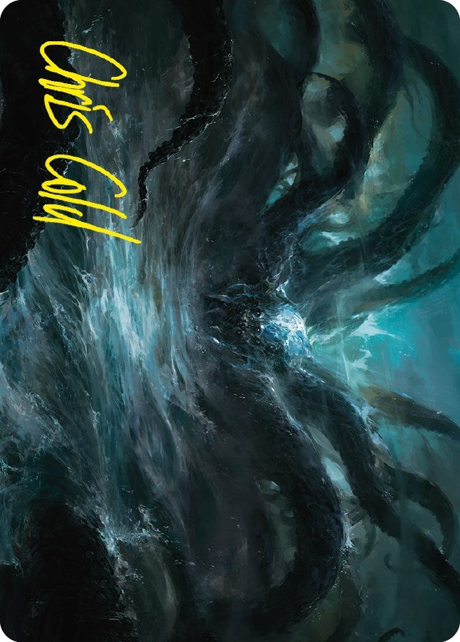 The Watcher in the Water Art Card (Gold-Stamped Signature) (7) [ASLTR] - MTG Single