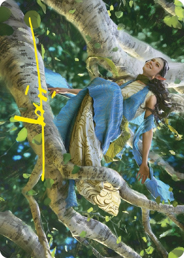 Arwen Undomiel Art Card (Gold-Stamped Signature) (13) [ASLTR] - MTG Single