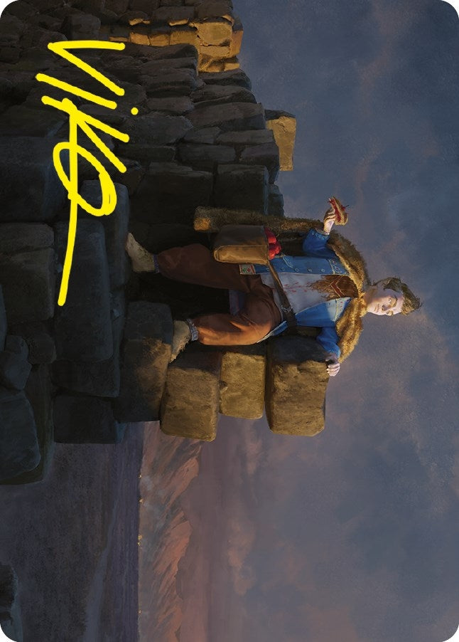 Pippin Warden of Isengard Art Card (Gold-Stamped Signature) (66) [ASLTR] - MTG Single