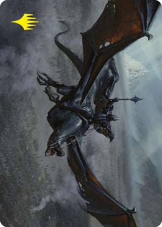 Lord of the Nazgul Art Card (Gold-Stamped Signature) (64) [ASLTR] - MTG Single