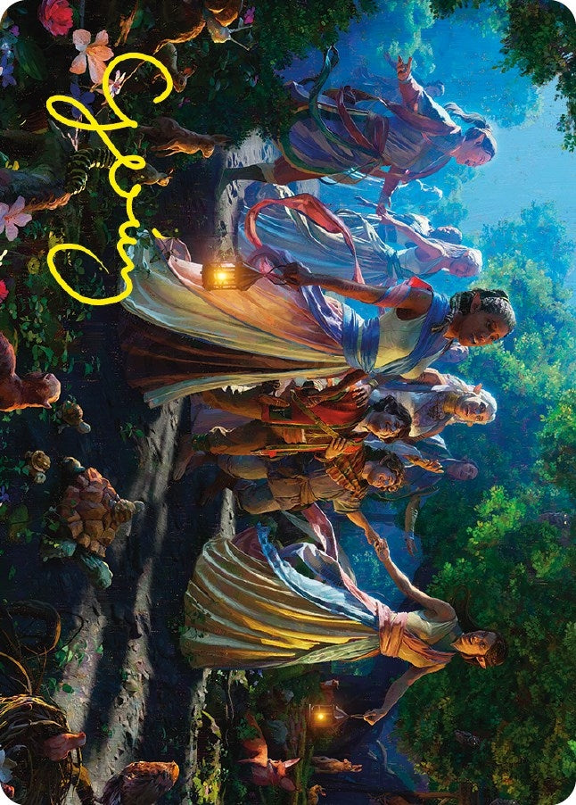 Realm Seekers Art Card (Gold-Stamped Signature) (74) [ASLTR] - MTG Single