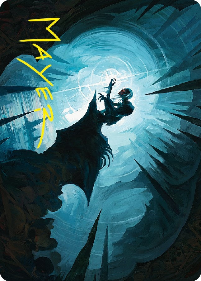 Gollum Patient Plotter Art Card (Gold-Stamped Signature) (41) [ASLTR] - MTG Single