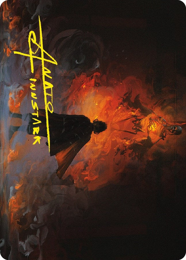 Pippin Guard of the Citadel Art Card (Gold-Stamped Signature) (51) [ASLTR] - MTG Single