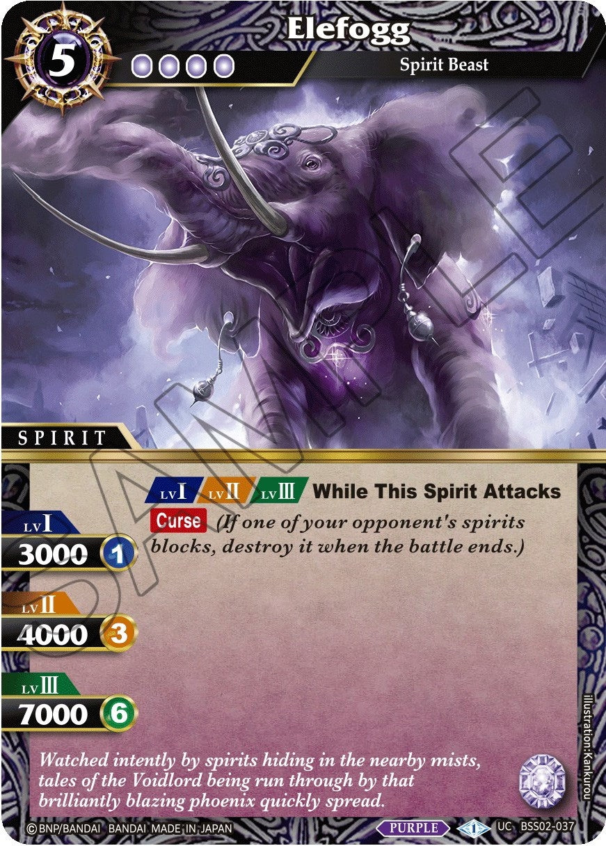 Elefogg (2037) [BSS02] - Battle Spirits Saga Single