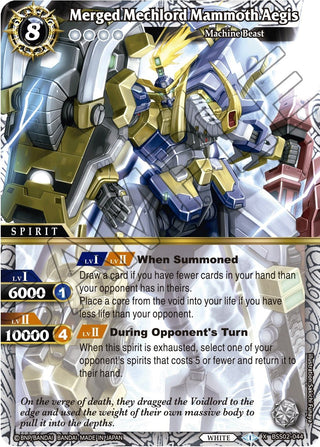 Merged Mechlord Mammoth Aegis (2044) [BSS02] - Battle Spirits Saga Single