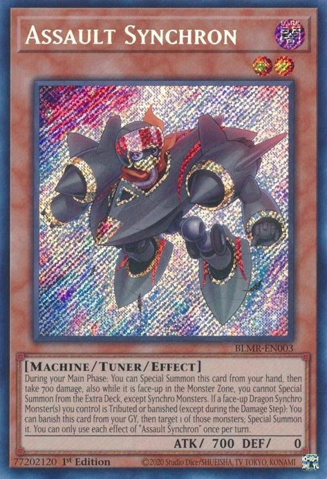 Assault Synchron (3) (BLMR) - YuGiOh Single