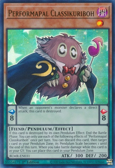 Performapal Classikuriboh (31) (BLMR) - YuGiOh Single