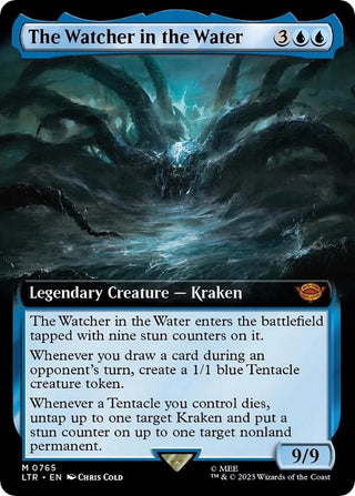 The Watcher in the Water (Extended Art) (Surge Foil) (765) [LTR] - MTG Single