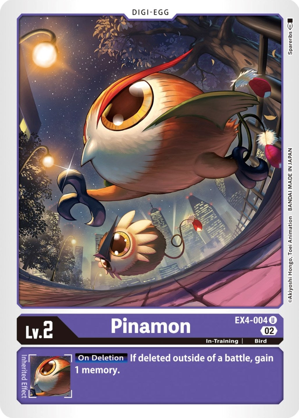 Pinamon (4004) [EX04] - Digimon Card Game Single