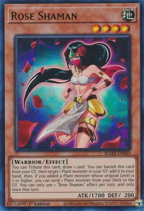 Rose Shaman (40) (BLMR) - YuGiOh Single