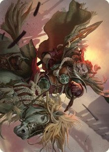 Eomer of the Riddermark Art Card (9) [ASLTR] - MTG Single
