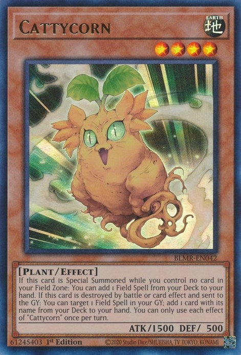 Cattycorn (42) (BLMR) - YuGiOh Single