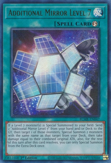 Additional Mirror Level 7 (47) (BLMR) - YuGiOh Single