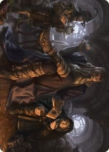 Sharkey Tyrant of the Shire Art Card (22) [ASLTR] - MTG Single
