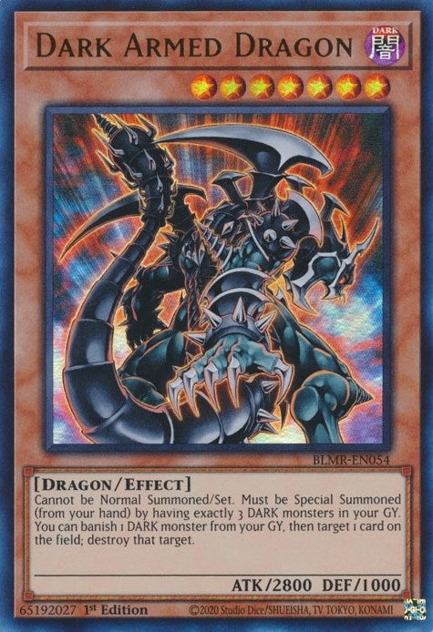 Dark Armed Dragon (54) (BLMR) - YuGiOh Single